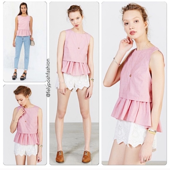 Urban Outfitter Sleeveless Layered Tank - Picture 2 of 5